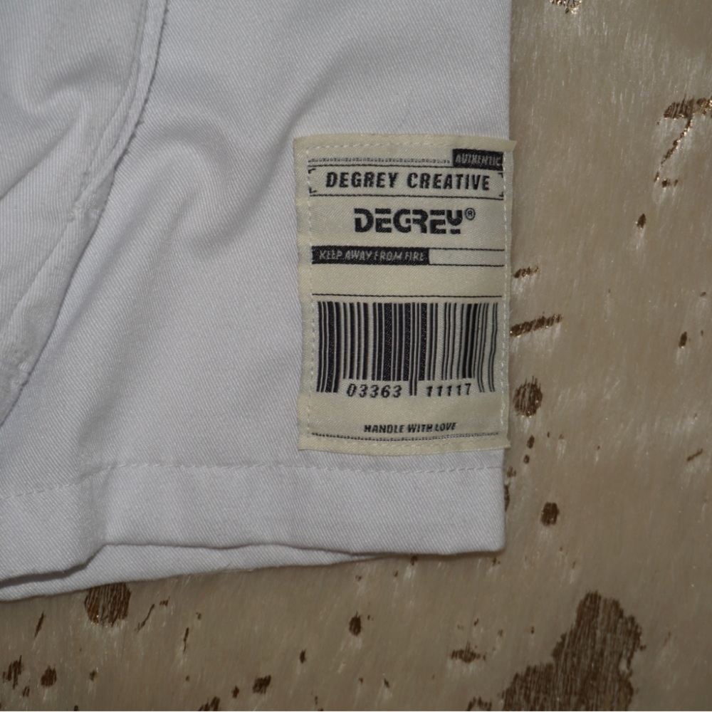 Degrey White Pants - S